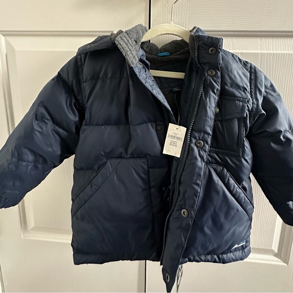 GAP Other - Baby Gap Down filled jacket. Fleece inside .2 years. New with tag